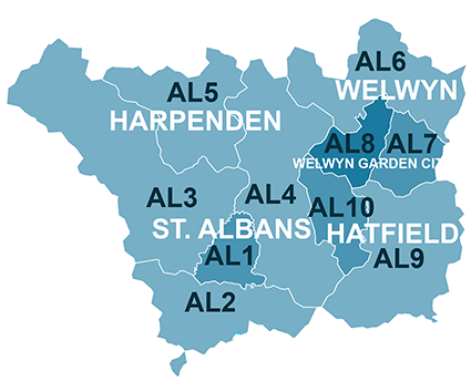 St Albans Map (House Sale Data)